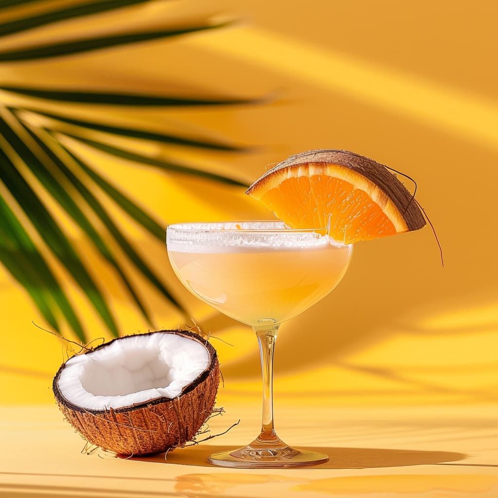 AI-generated Pinia Colada cocktail