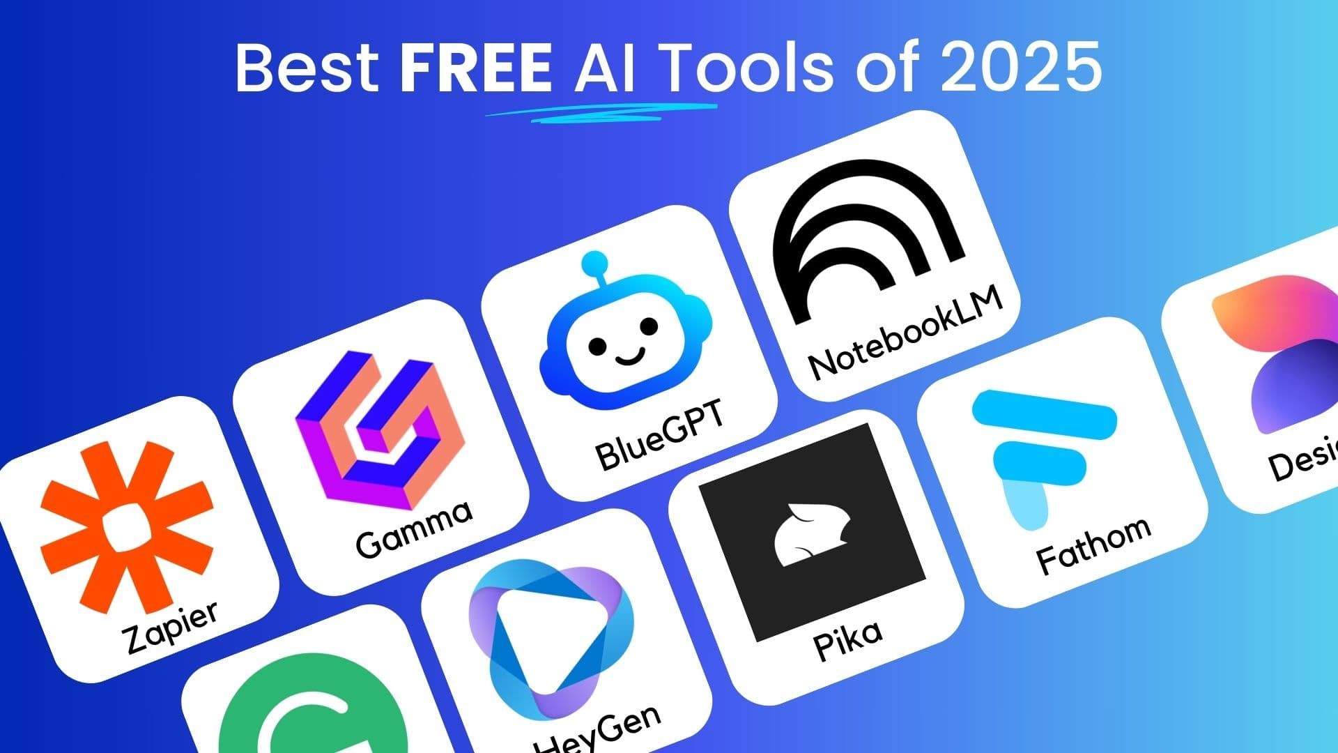 Best Free AI Tools of 2025 to boost productivity