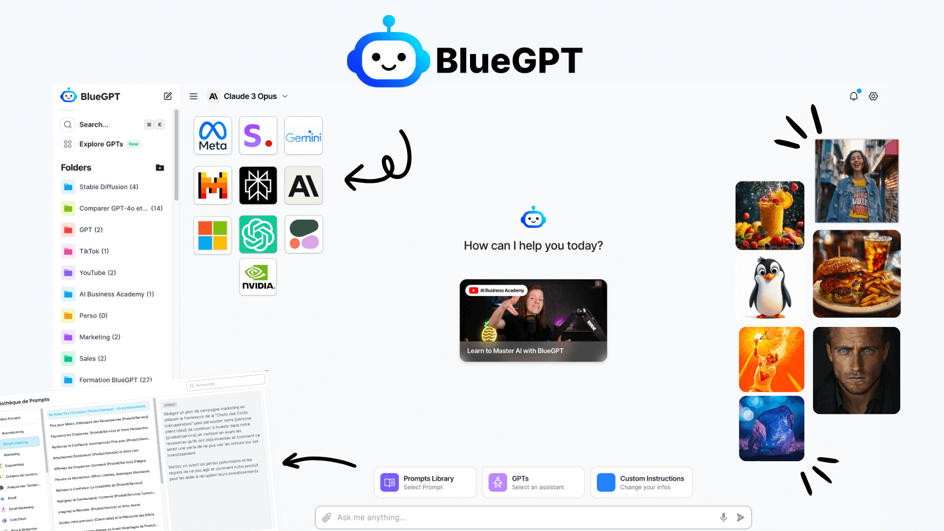 BlueGPT Dashboard