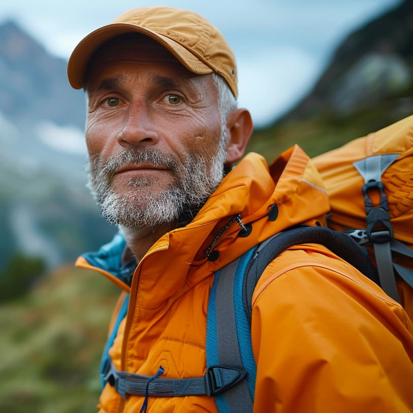 AI-generated Hiker