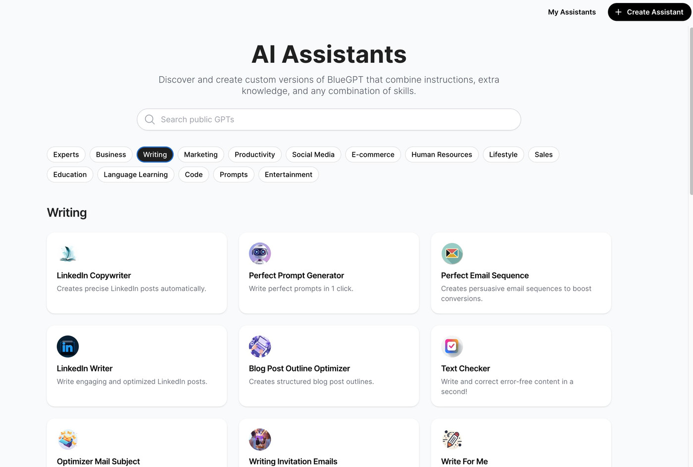 BlueGPT - AI Agents library