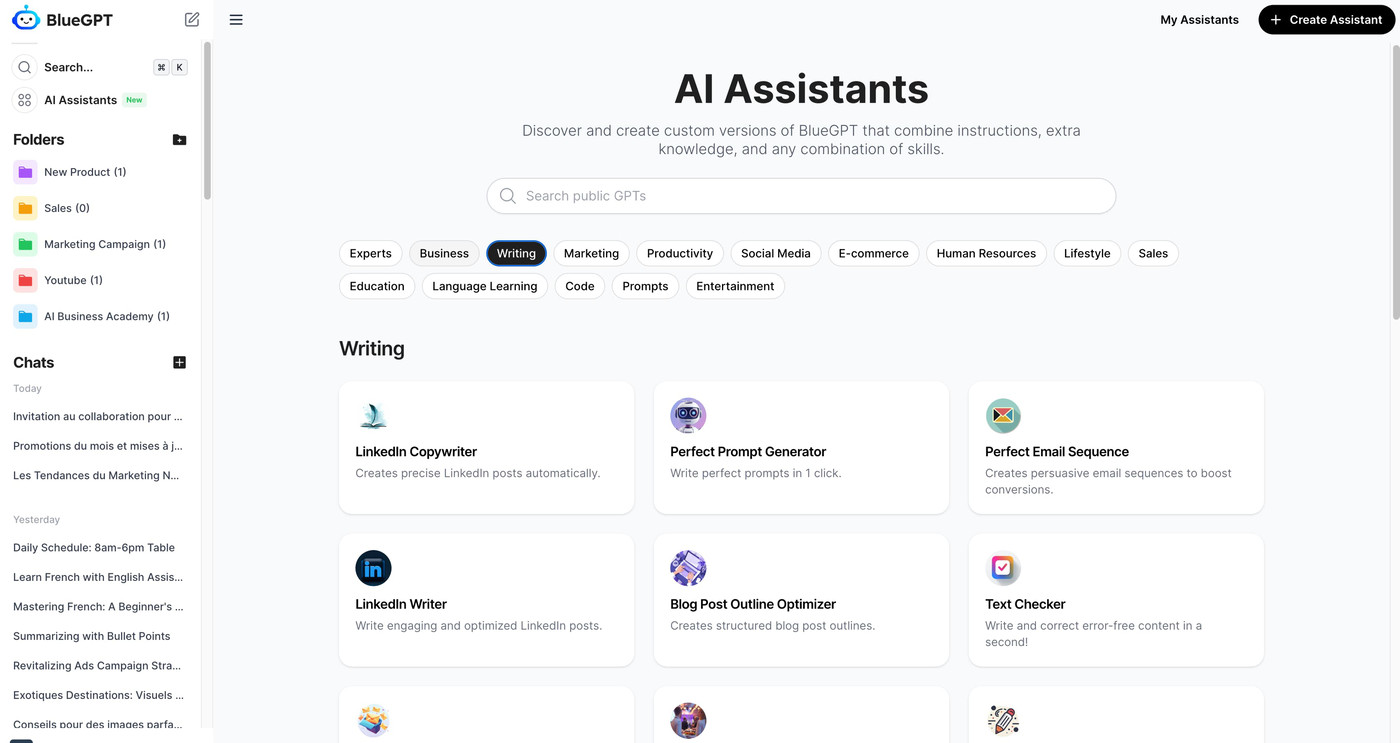 BlueGPT AI Agents