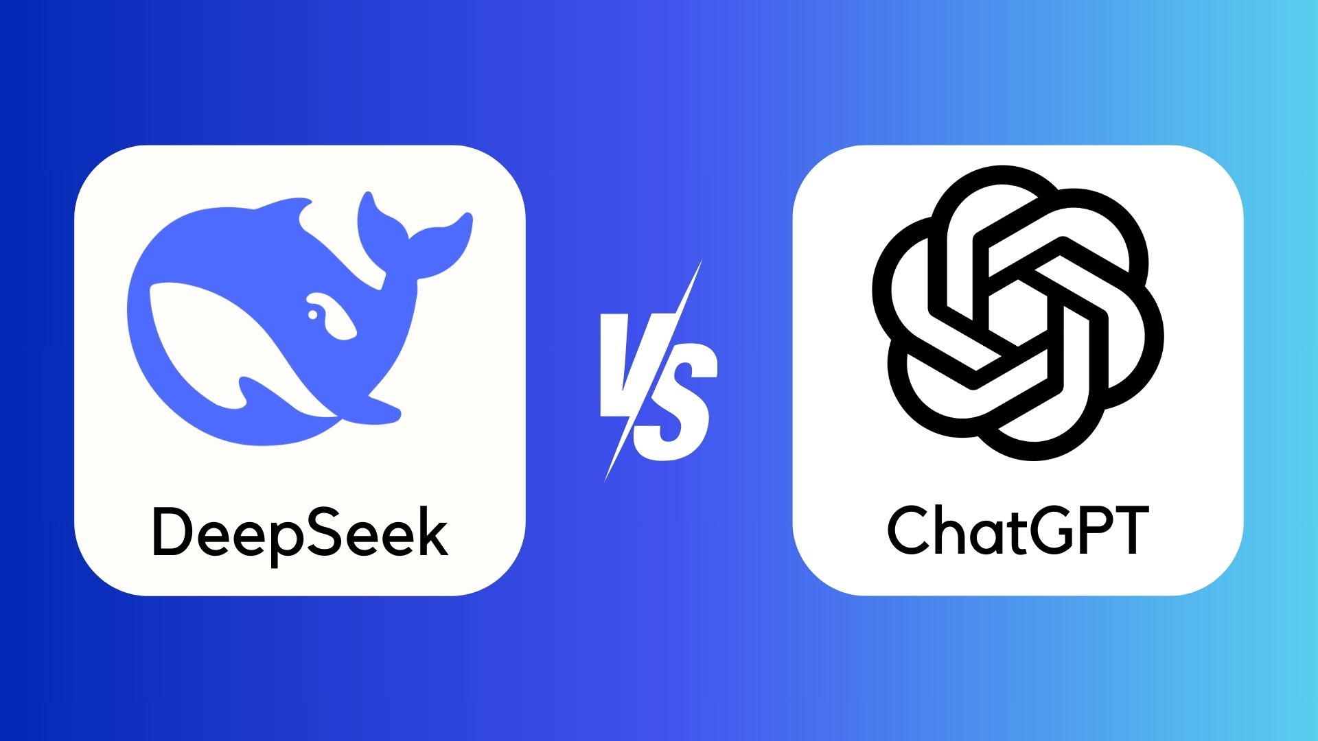 ChatGPT vs Deepseek Comparatif complet 2025